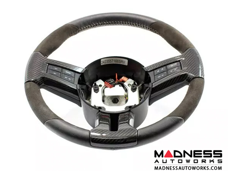 Ford Mustang Carbon Fiber Steering Wheel Trim Carbon Fiber (20102014
